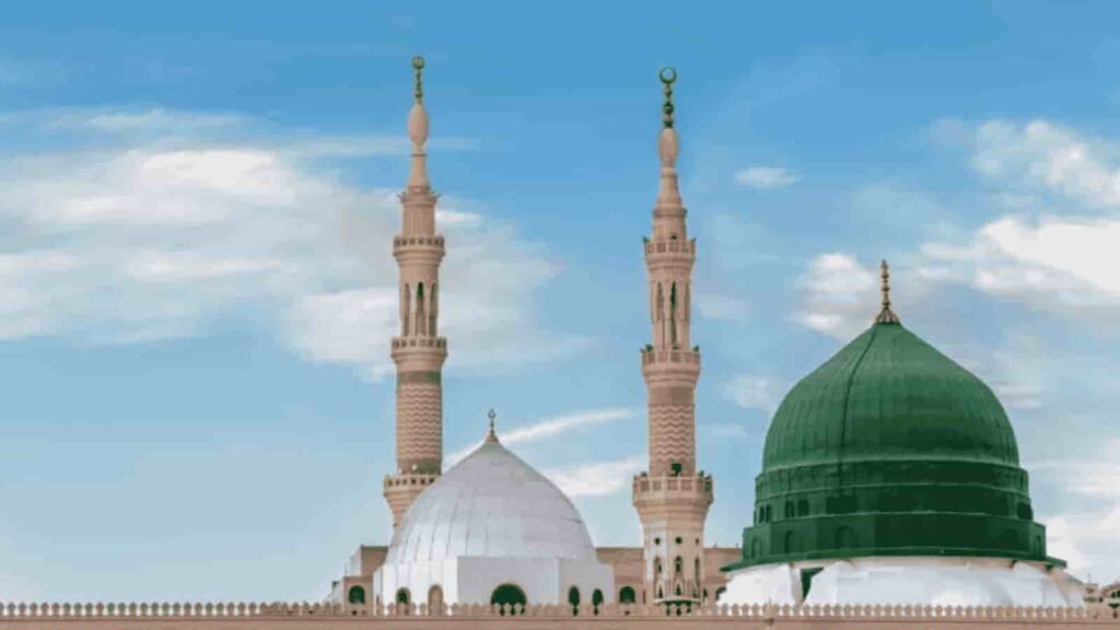 Image of Green Dome taken in January during 10 days Umrah trip