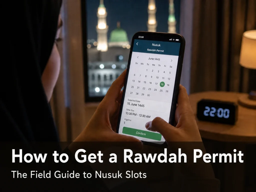 How to get Rawdah Permit